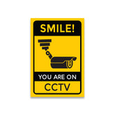 Bold Security Notice for Walls and Doors